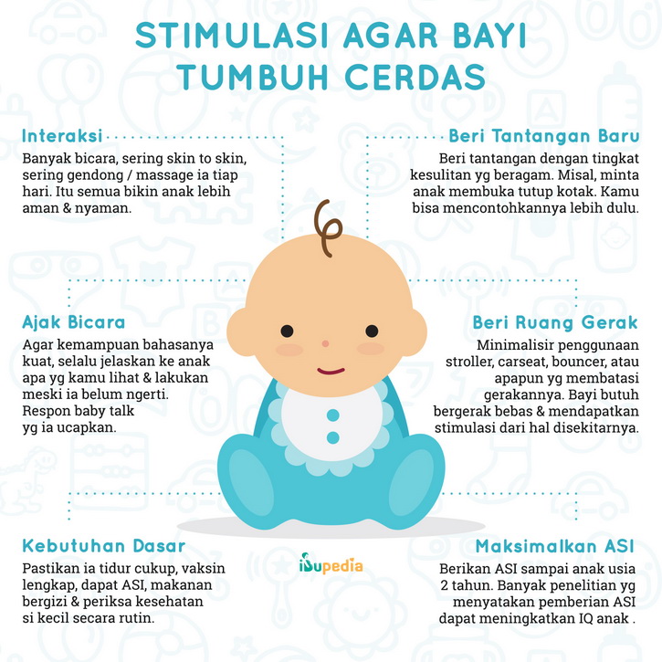 agar bayi cerdas