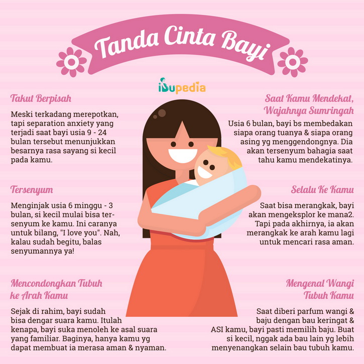 tanda cinta bayi