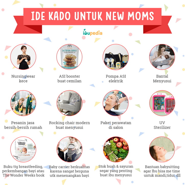 ide kado untuk new moms