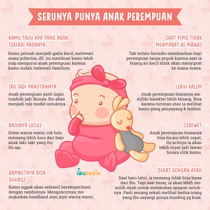 serunya punya anak perempuan