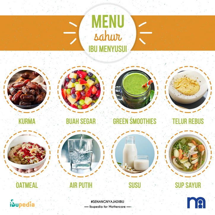 menu sahur untuk ibu menyusui