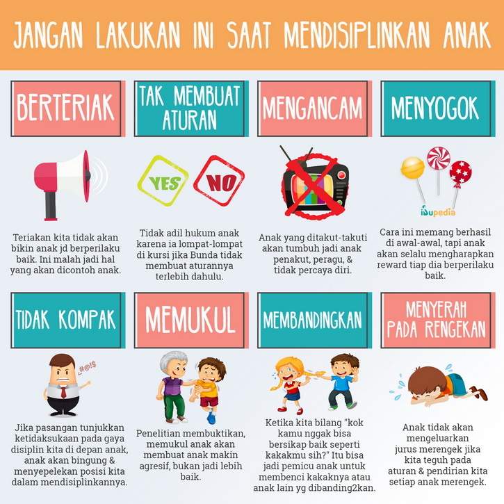 jangan lakukan ini saat mendisiplinkan anak