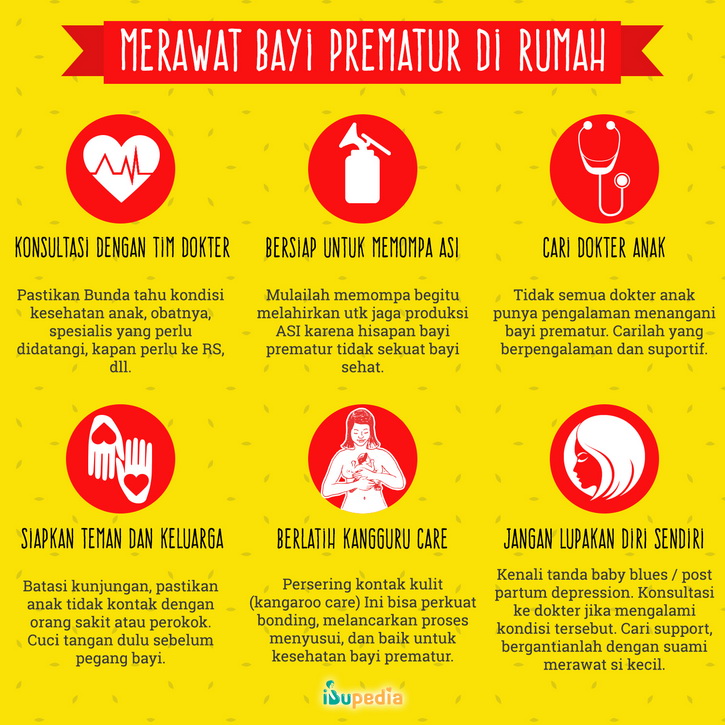 merawat bayi prematur di rumah