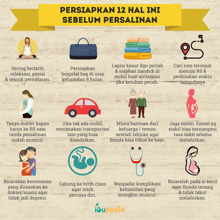 persiapan persalinan