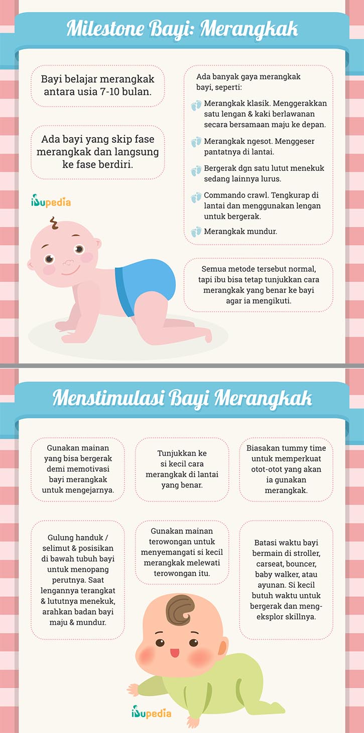 membantu bayi merangkak