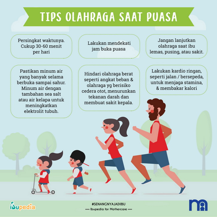 tips olahraga saat puasa