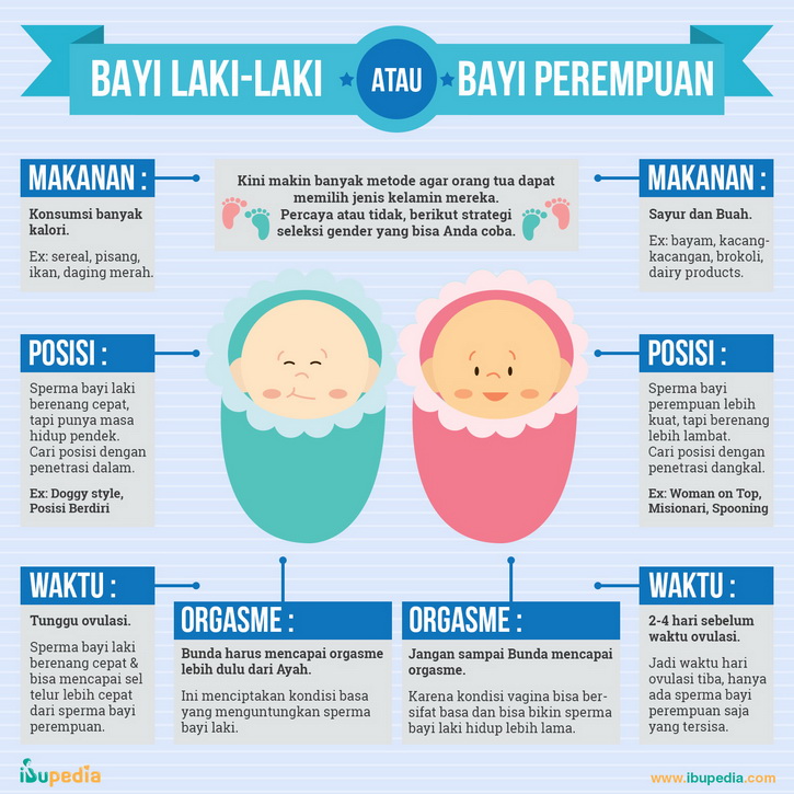 bayi laki laki atau bayi perempuan