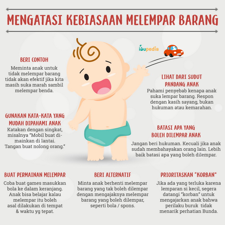 cara mengatasi anak yang suka melempar barang