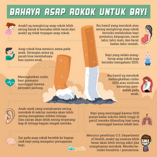 Infografis: Bahaya Asap Rokok untuk Bayi