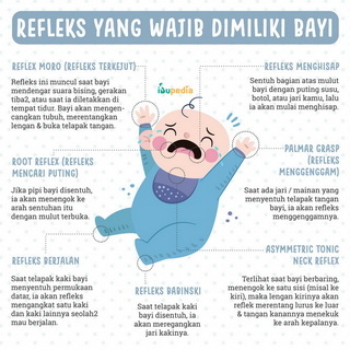 Infografis: Refleks yang Wajib Dimiliki Bayi