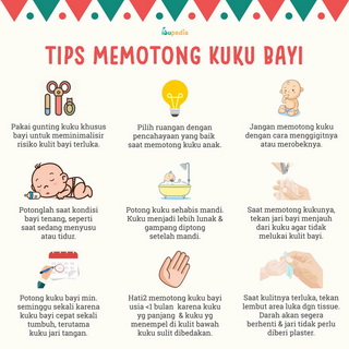 Infografis: Tips Memotong Kuku Bayi