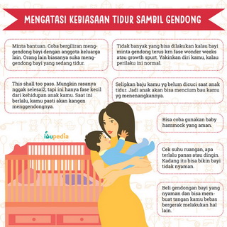 Infografis: Mengatasi Kebiasaan Tidur Sambil Gendong