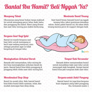 Infografis: Perlukah Bantal Ibu Hamil?