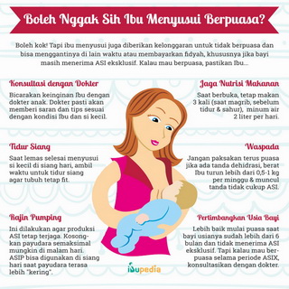 Infografis: Tips Puasa untuk Ibu Menyusui