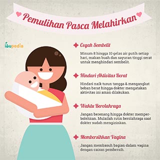 Infografis: Pemulihan Pasca Melahirkan