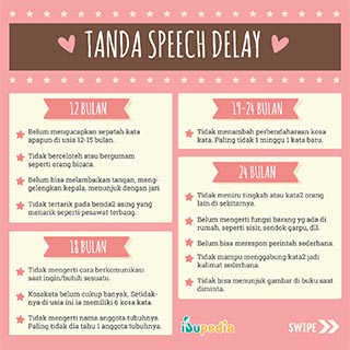 Infografis: Tanda Speech Delay
