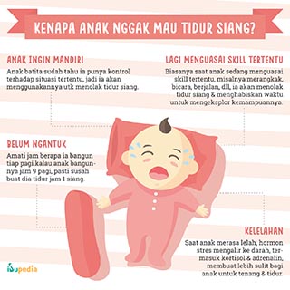 Infografis: Tips Agar Anak Mau Tidur Siang