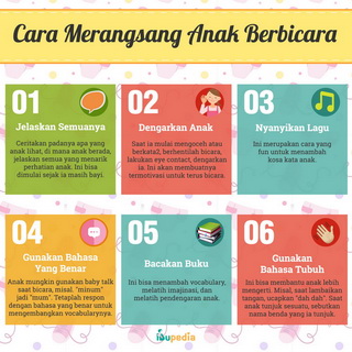 Infografis: Cara Merangsang Anak Bicara