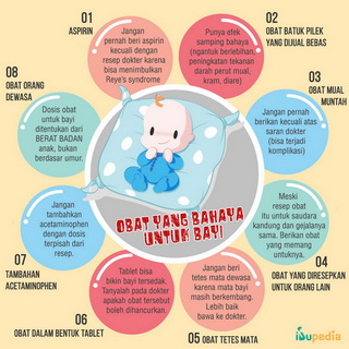 Infografis: Obat yang Bahaya untuk Bayi