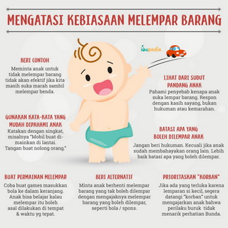 Infografis: Cara Mengatasi Anak Yang Suka Melempar Barang