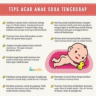 Infografis: Tips Agar Anak Suka Tengkurap